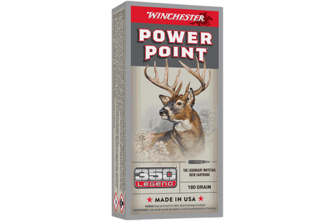 Winchester Super-X Ammunition 350 Legend 180 Grain Power-Point (20pk)