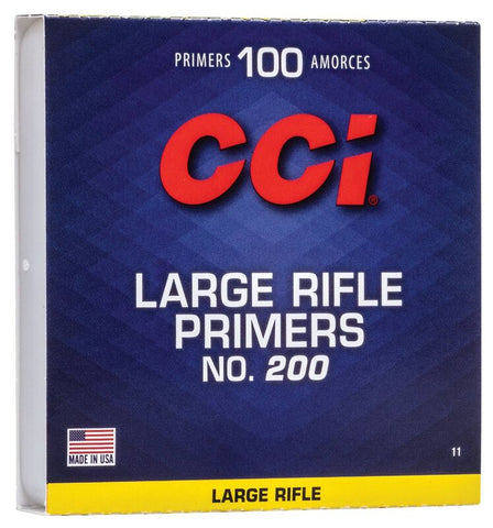 CCI Large Rifle Primers #200 (100pk)