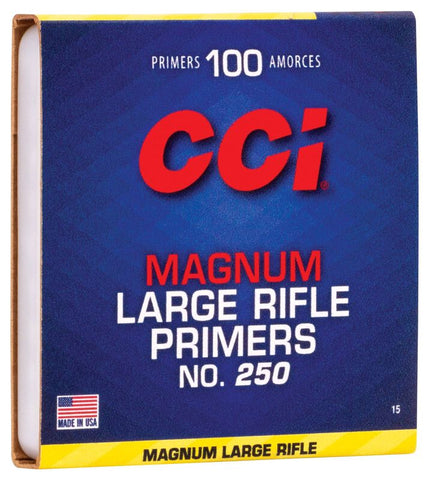 CCI Large Rifle Magnum Primers #250 (100pk)