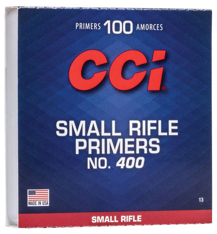 CCI Small Rifle Primers #400 (100pk)