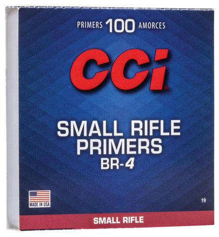 CCI Small Rifle Bench Rest Primers #BR4 (100pk)