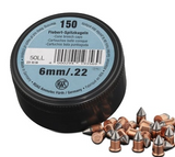 RWS Ammunition 6mm Flobert Conical / .22 CB Cap (150pk)