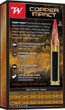 Winchester Copper Impact Ammunition 300 Winchester Magnum 150gr (20pk)
